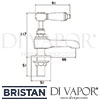 Bristan Renaissance Basin Taps Dimensions